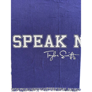 TAYLOR SWIFT Speak Now Taylor's Version The Old Taylor Blanket Throw Authentic